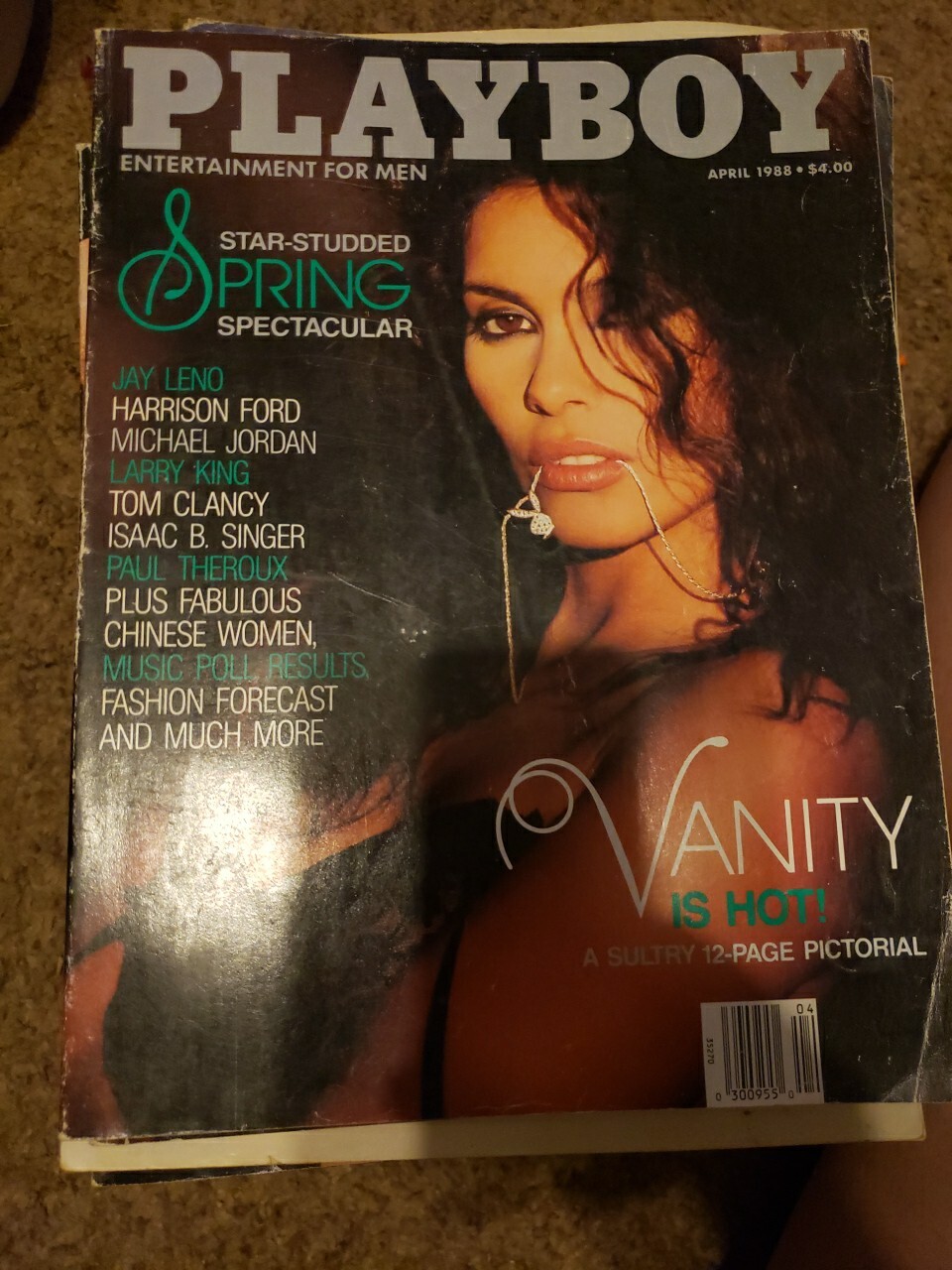 Playboy Magazine April 1988 Singer Vanity Nude | eBay