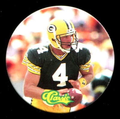 1993 Classic TONX QB CLUB GOLD #QB18 BRETT FAVRE GREEN BAY PACKERS HOF