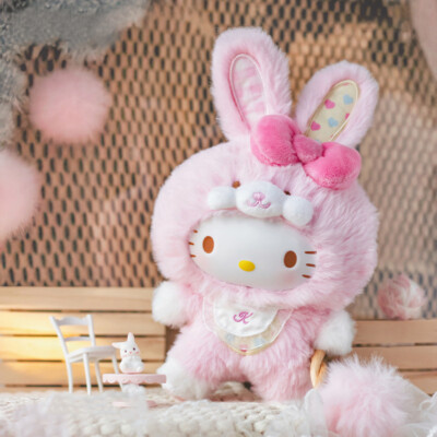 Sanrio/Cartoon Elf Rabbit Series Blind Box Kuromi Hello Kitty Cartoon Anime Doll