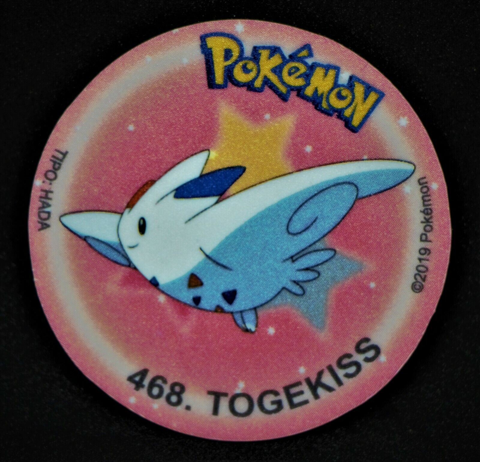 TAZO POKEMON DKV #486 REGIGIGAS 2019 Sinnoh PERU South America Pogs Flips  Taps