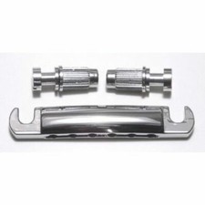 PARTSPLANET GIBSON TYPE ELECTRIC GUITAR STRING STICK - CHROME - LPT CR H