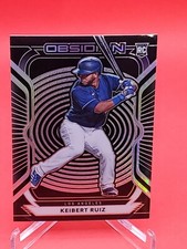 Keibert Ruiz 2021 Chronicles Baseball Obsidian RC #41 Los Angeles Dodgers Rookie
