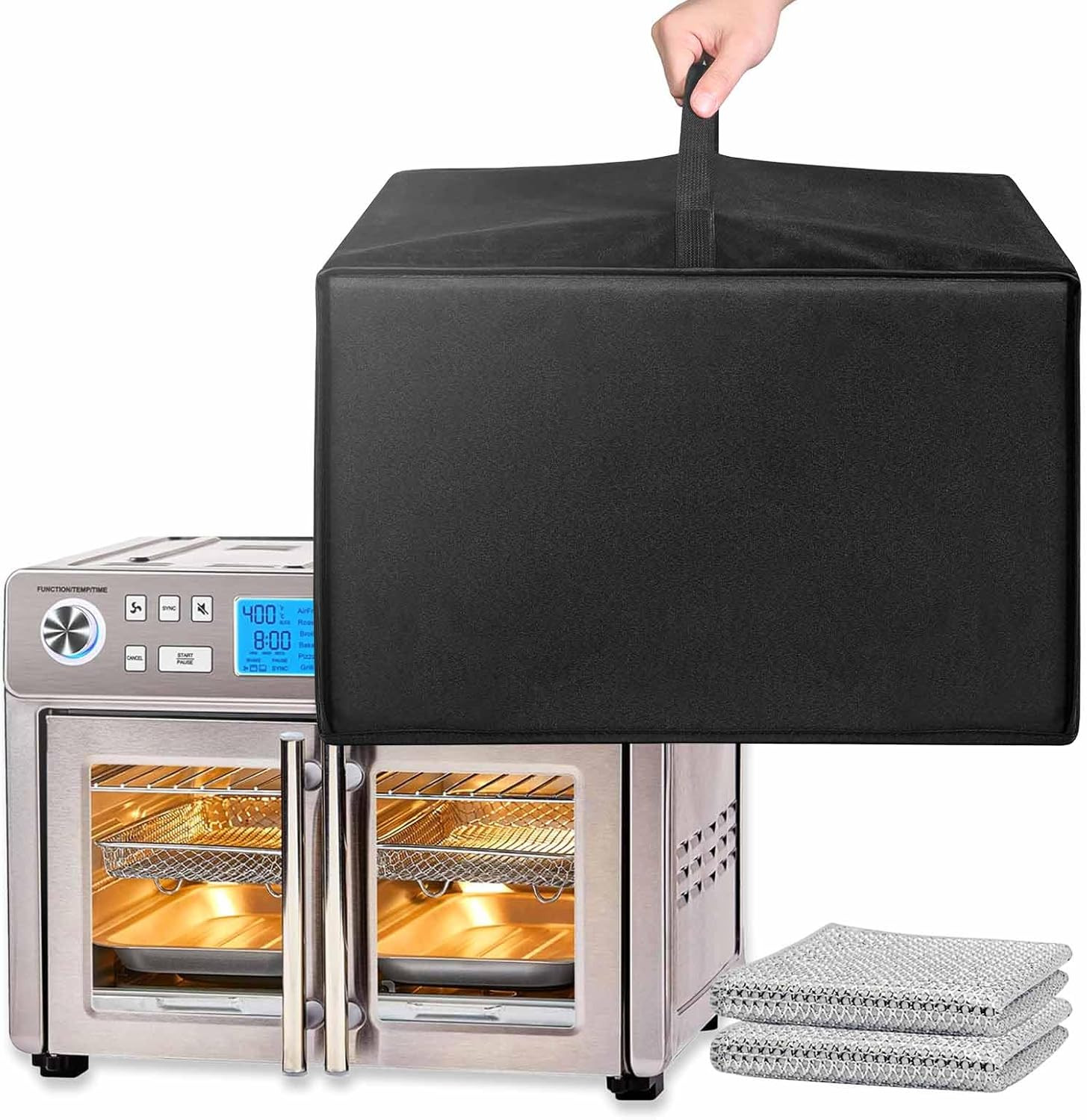 Dual Air Fryer Lid Compatible with Emeril Lagasse Dual Zone 360 Degree Air Fry