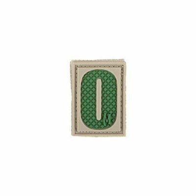 Maxpedition Gear Number 0 Patch, Arid, 0.84 x 1.18-Inch