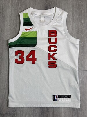 Milwaukee Bucks NBA JERSEY NIKE Size Small 34 ANTEKTOKOUNMPO Basketball