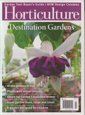 Horticulture January February 2012 Destination Gardens, Plants with Winter Inter