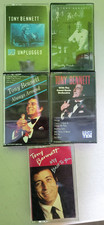 Lot of 5 Tony Bennett Cassette Tapes Unplugged Always Around Best to You