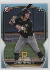 2023 Bowman Draft Sky Blue /499 Garret Forrester #BD-197 16ei