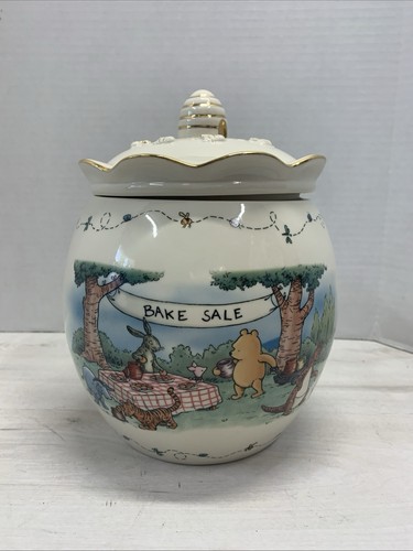 Vintage Lenox Winnie. The Pooh The Honey Pot Cookie Jar 2003 Beautiful - Picture 8 of 10