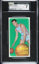 1970-71 Topps Lou Hudson #30 CGC 7 HOF x0o