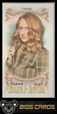 2021 Topps Allen & Ginter #229 Sarah Tiana Mini A & G Back