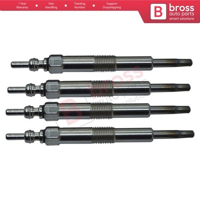 4 Stück Heizungsglühkerze 11 Volt für Land Rover Defender Discovery ERR6066
