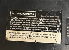 Sega Genesis Console Model 1 Bundle w/ Controllers, Cables, & Game