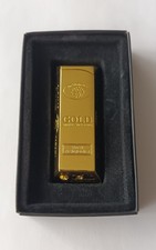 Feuerzeug - In Form eines Goldbarrens - Goldfarben - Topzustand!