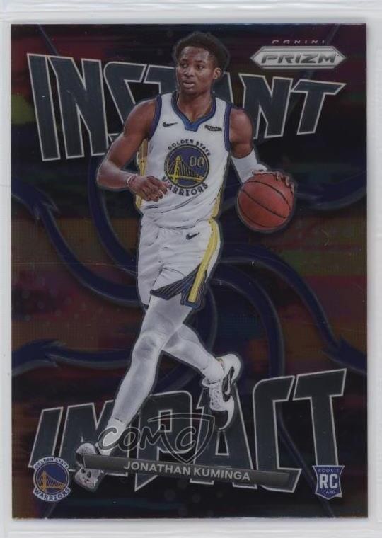 2021-22 Panini Prizm Instant Impact Jonathan Kuminga #7 1j01