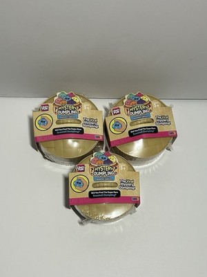 Viral Crazy Fun Mystery Dumpling Squishy Seashell Edition lot of 3 Fast Ship