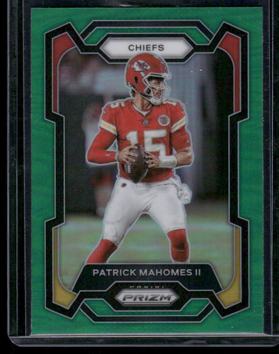 2023 Panini Prizm - Patrick Mahomes II #149 Green Prizm