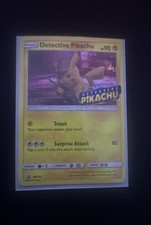 Detective Pikachu SM170 Sm Holo on eBay