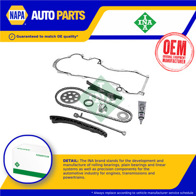 Timing Chain Kit fits OPEL CORSA C, D 1.3D 03 to 14 INA 5636444 Quality New