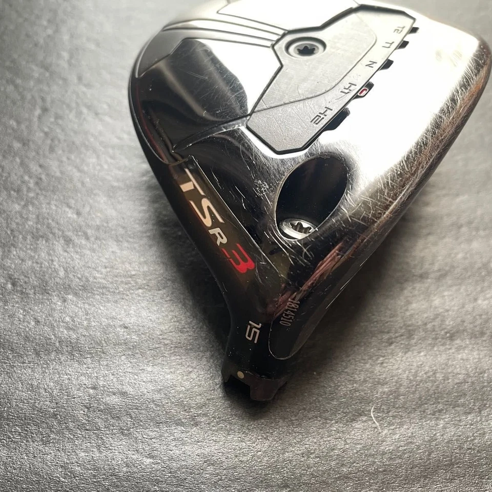 Titleist TSR3 15 Driver Head Only Right Handed RH With Head Cover From Japan - Image 3 of 4