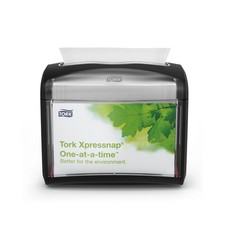 Tork Xpressnap Napkin Dispenser Black, N4 Compatible, Signature Range 4-Pack ...