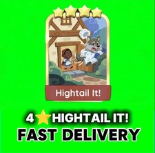 4  Hightail It  Blitz Sticker AVAILABLE  For Monopoly Go  Superfast Delivery  