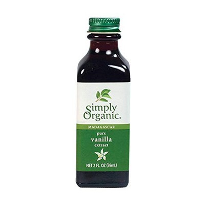 Simply Organic Vanilla Extract, Certified Organic,  2 Ounce