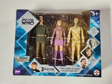 Doctor Who 3rd Doctor Claws of Axos Collectors Set Brigadier, Jo Grant, Axon New