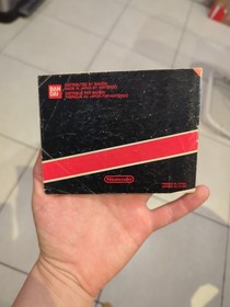 SUPER MARIO BROS DUCK HUNT  NOTICE SEULE 100% ORIGINALE NINTENDO NES PAL B FR