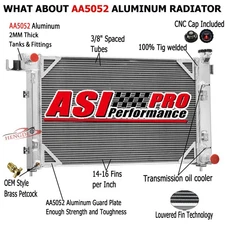 3 ROW Radiator For 1998-2002 Dodge Ram 1500 2500 3500 Pickup 5.9L V8 GAS USA PRO