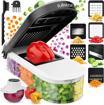 Fullstar Mandoline Slicer for Kitchen - Vegetable Chopper, Onion Potato Food Veg