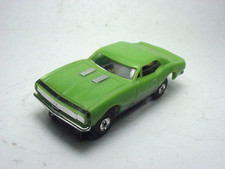 1967 CAMARO LIME W/BLACK STRIPE HO SLOT CAR BODY. NEW. LIQUIDATION SALE  