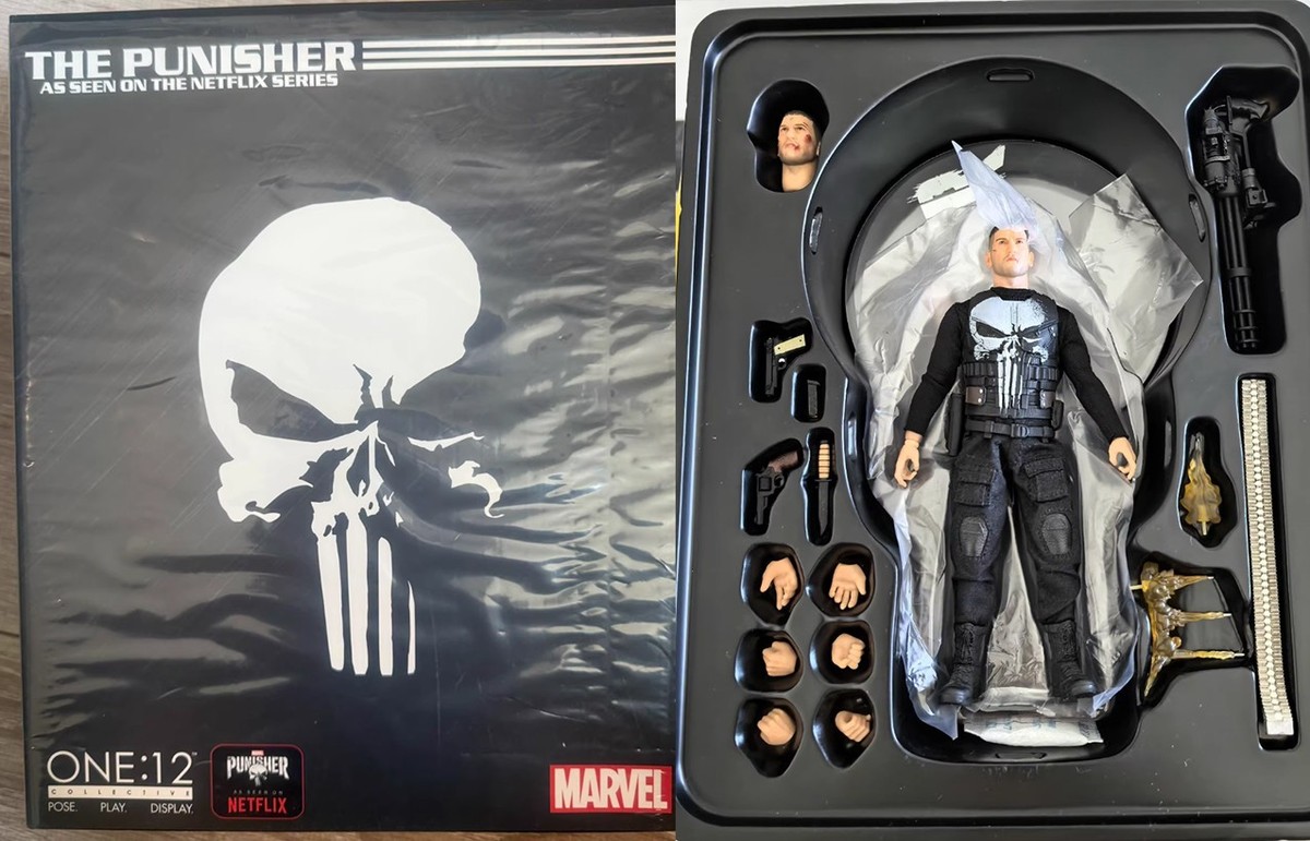Mezco 1/12 The Punisher Action Figure In Stock New | eBay