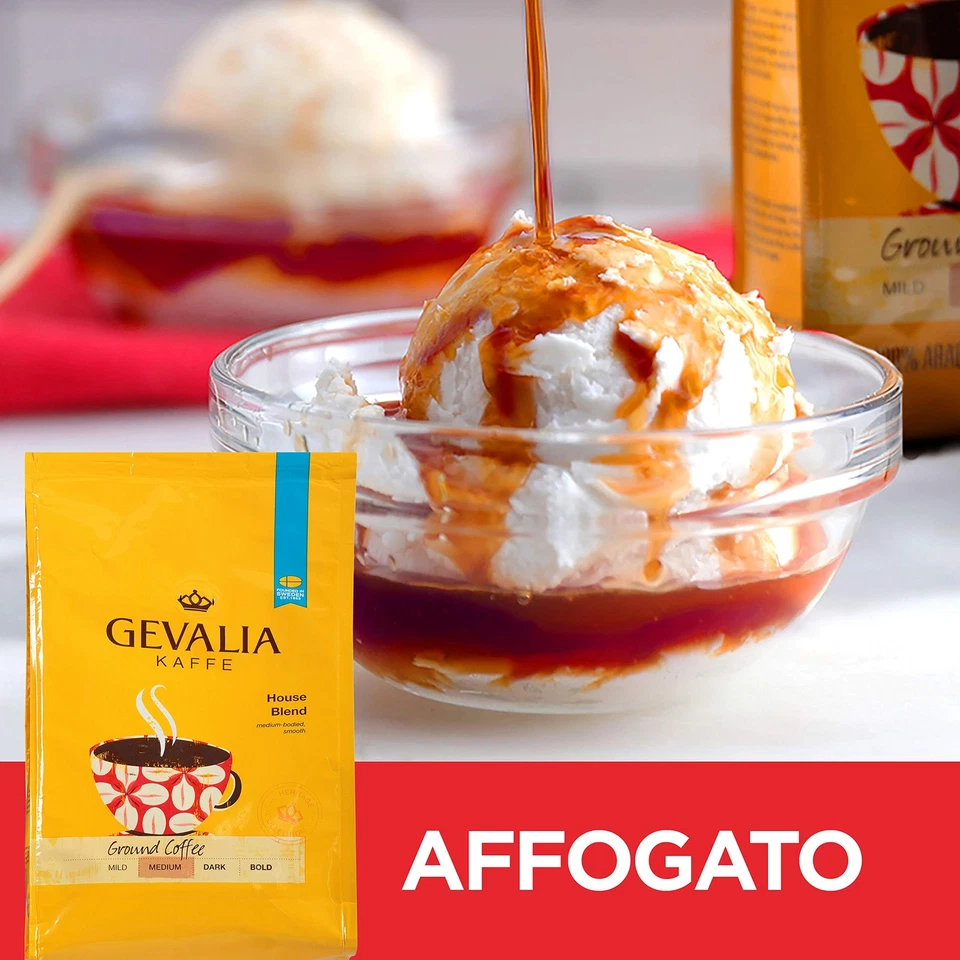 Café molido tostado mediano (bolsa de 20 oz) Foto 3 de 4