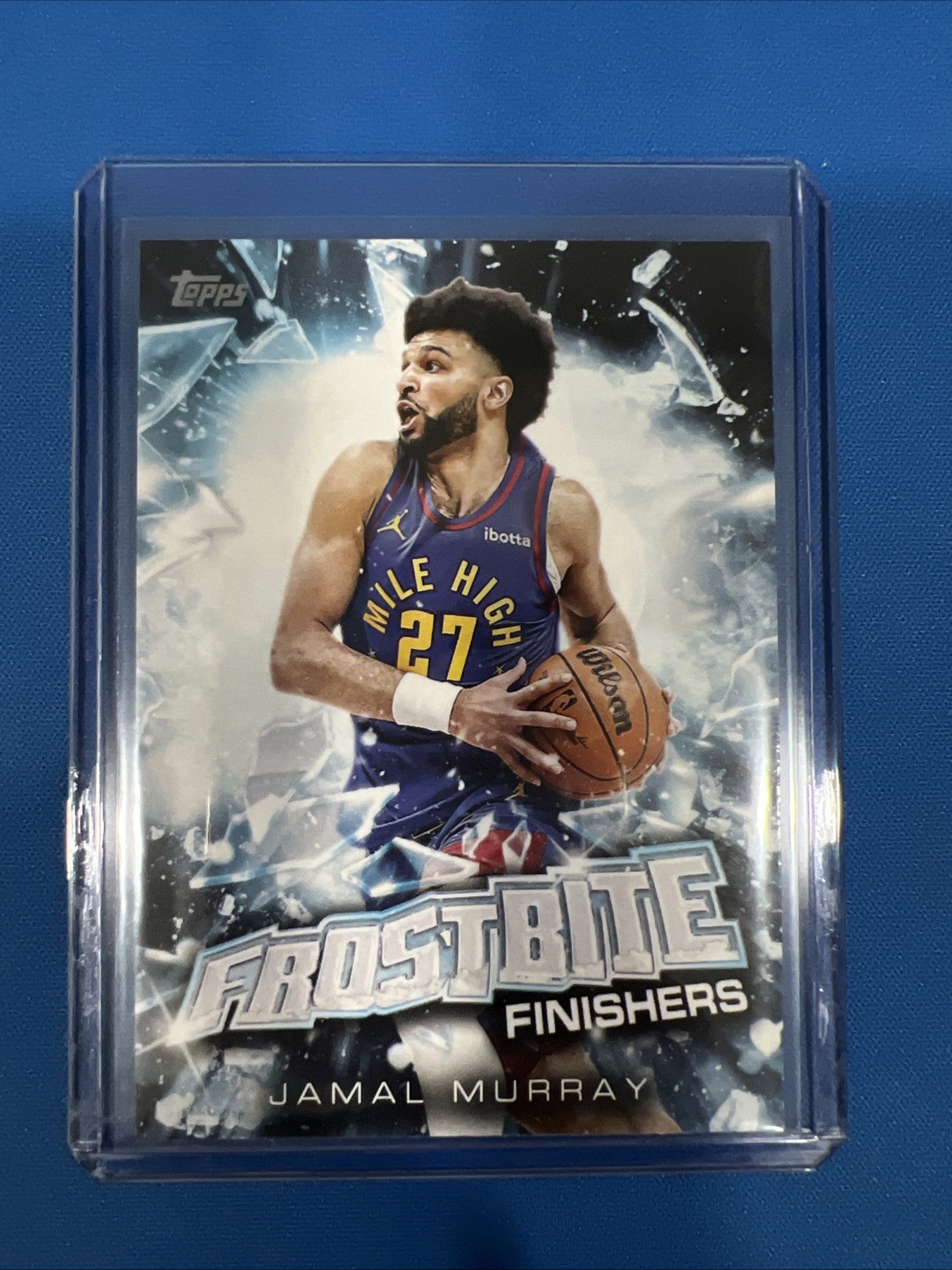 Jamal Murray 2025-26 Topps Holiday SP Frostbite Finishers Card #FF-JM