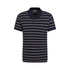Mountain Warehouse - Polo manches courtes à rayures en coton bio WREN - (MW2929)