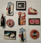 Vintage Christmas Coca Cola Magnets  ~ Lot of 10