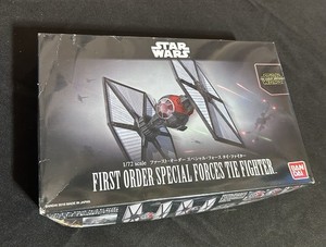 Bandai Hobby 1/72 scale plastic model First Order Special Forces TIE Fighter New