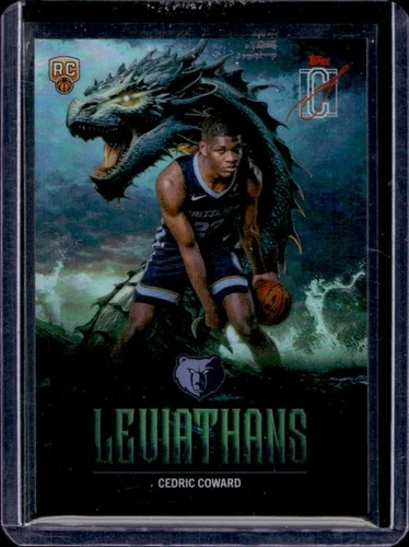 2025 Topps Signature Cedric Coward Base (RAW)