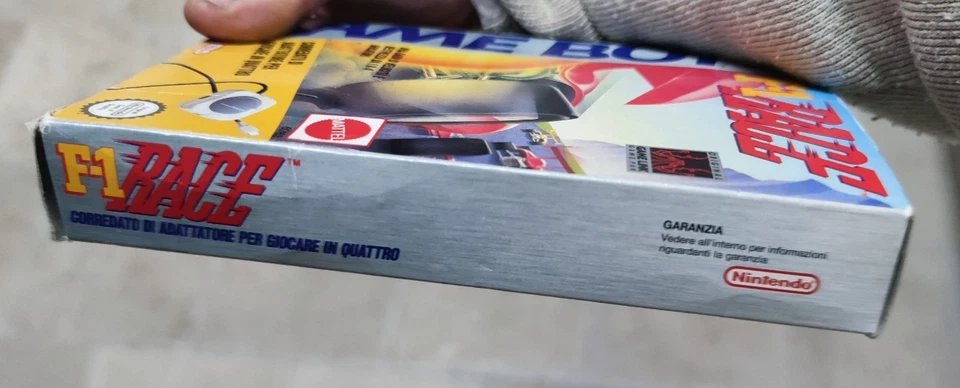 Nintendo Gameboy F1 Race cofanetto Big Box GB PAL ITA gioco videogioco no snes - Immagine 4 di 4