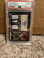2022-23 Panini Obsidian - Rookie Jersey Ink Jeremy Sochan #14/35