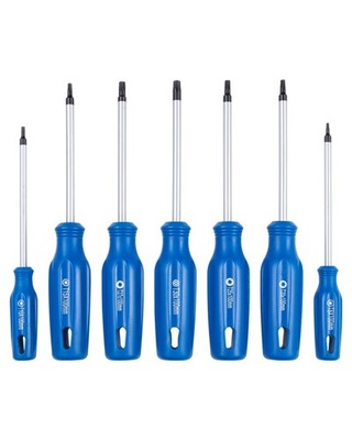 7PC Magnetic Torx Screwdriver Set T8, T10, T15, T20, T25, T27, T30