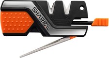 SHARPAL 101N 6-in-1 Pocket Knife Sharpener with Fire Starter, Whistle, Diamond R