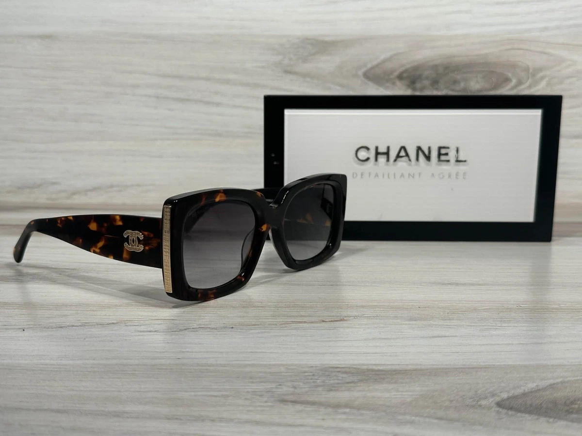 CHANEL Gold Square Sunglasses for Women for sale | eBay