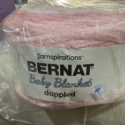 Bernat Baby Blanket Dappled Yarn Cake Ever After Pink Oz 220