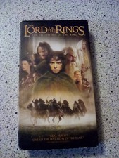 The Lord Of The Rings - The Fellowship Of The Ring VHS, 2002 USED