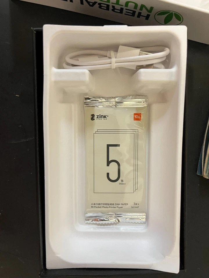 XIAOMI MIJIA AR PORTABLE MINI POCKET PHOTO PRINTER - NEW - Image 4 of 4