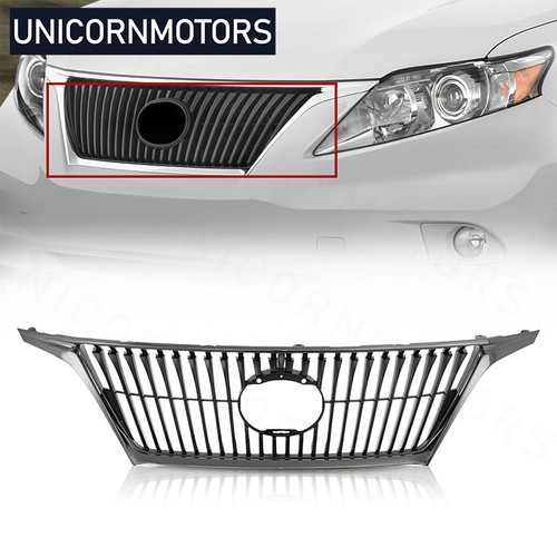 Fit 2010-2012 Lexus Rx350 Front Upper Grille Chrome Gray LX1200131 531010E041
