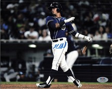 Gabriel Arias San Diego Padres Signed 8x10 Photo PSA