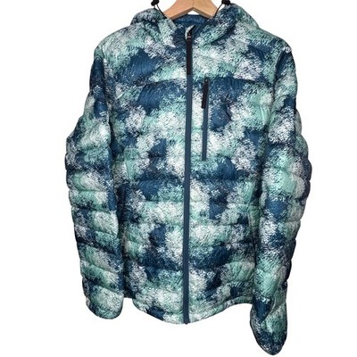 Tog 24 Jacket Womens 16 Turquoise Down Feather Lightweight Drax LJ Hood 800 Body